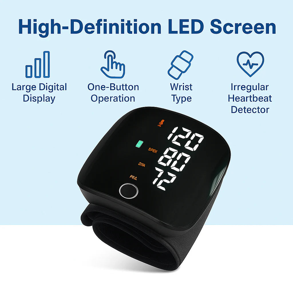 Wrist Blood Pressure Monitor Clinical Grade